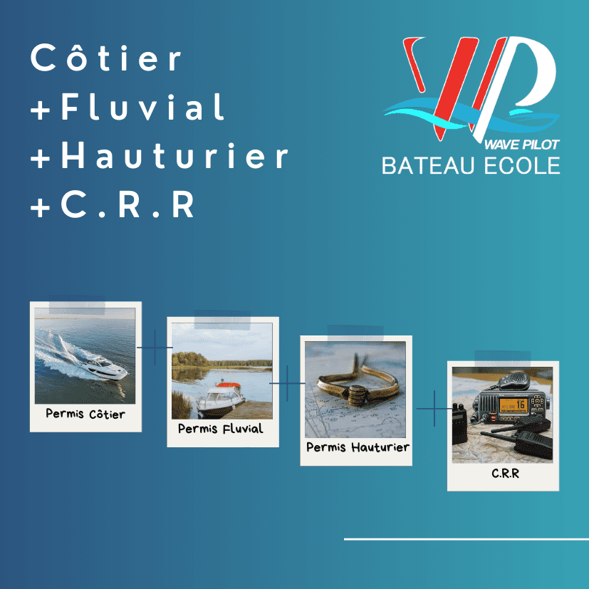 Pack Côtier + Fluvial + Hauturier + C.R.R - 855€*