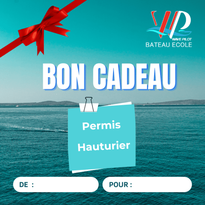 bon cadeau permis hauturier la grande motte