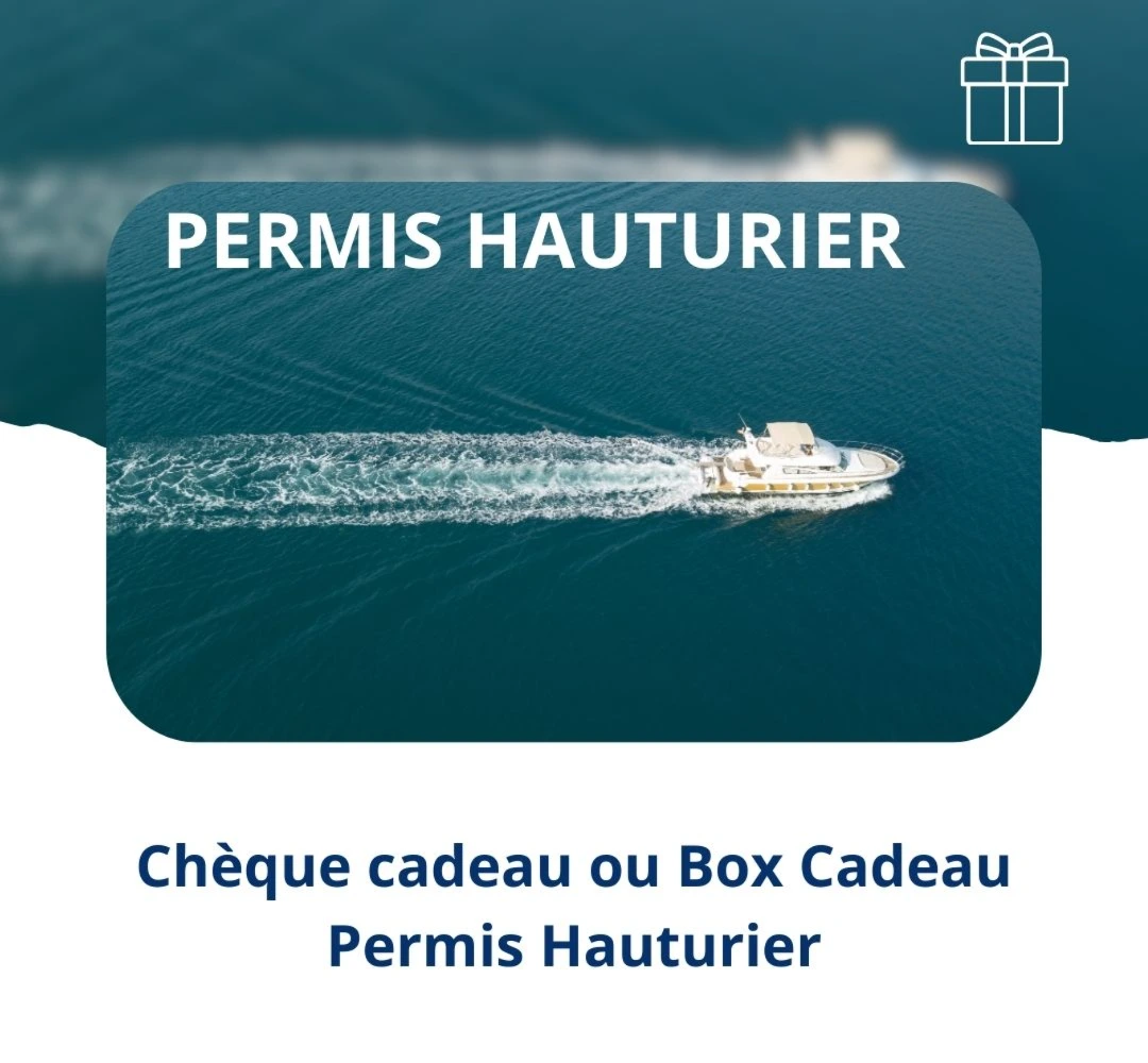 cheque cadeau permis hauturier