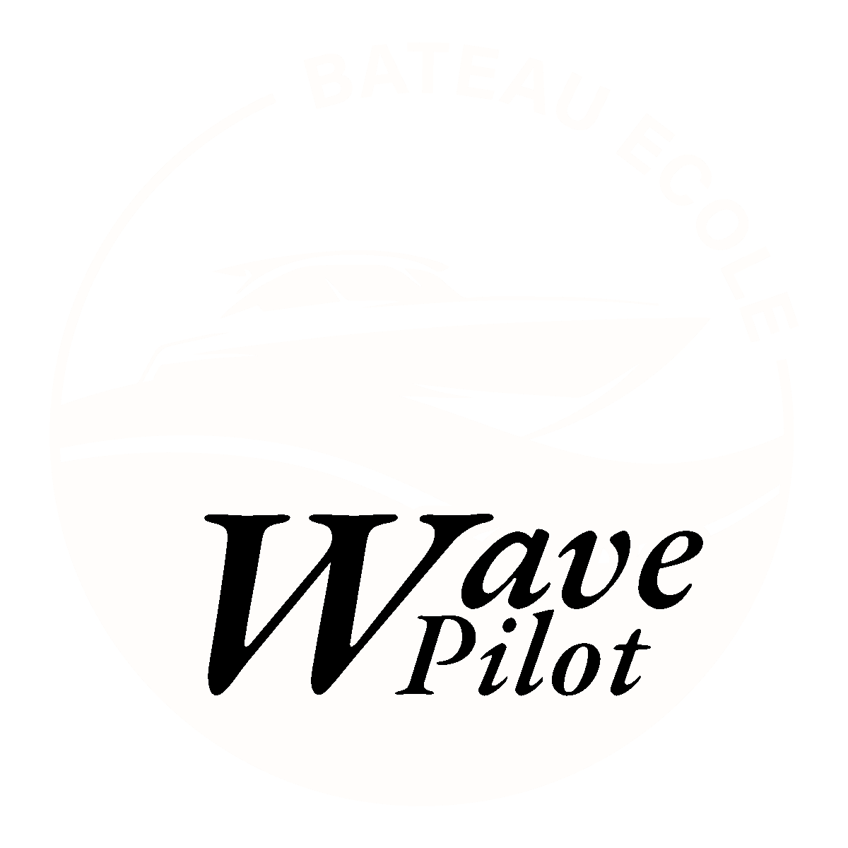 logo wave pilot permis bateau